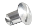 Silver BHR Fabrications Dzus Button on white background