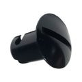 Black BHR Fabrications Dzus Button on white background