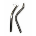 BHR Fabrications Plated Sprint Car adjustable front wing mounts
