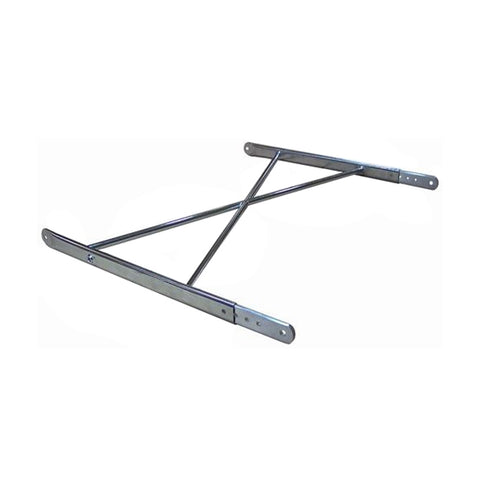 Plated Triple X Sprint Car wing tree on white background
