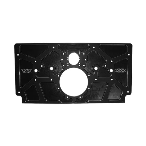 Triple X Sprint Car Motor Plate - Raised Rail