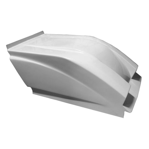 Triple X Sprint Car Dual Duct Inside Rail - Hood
