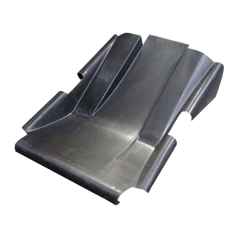 Triple X Sprint Car Dual Duct Inside Rail - Nose