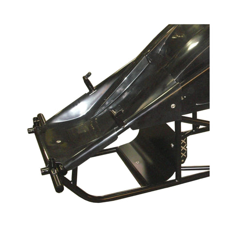 Triple X Sprint Car Dual Duct Inside Rail - Nose